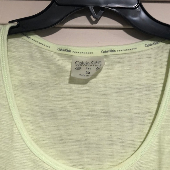 Calvin Klein green tank - Picture 2 of 2